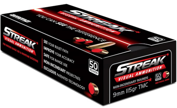 AI STREAK 9MM 115GR TMC RED 50/20 - Ammunition